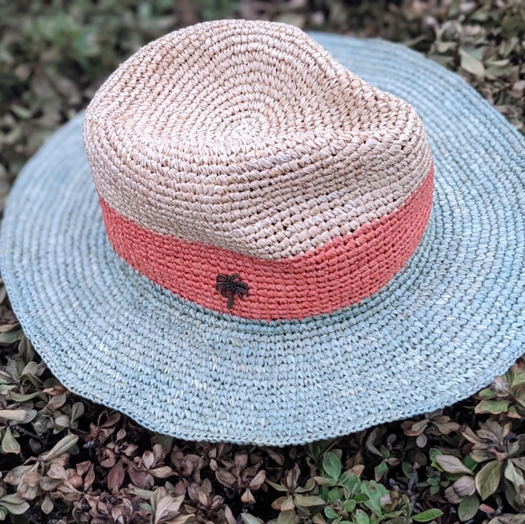 Sun N Sand woven hat tri-color - Picture 8 of 11